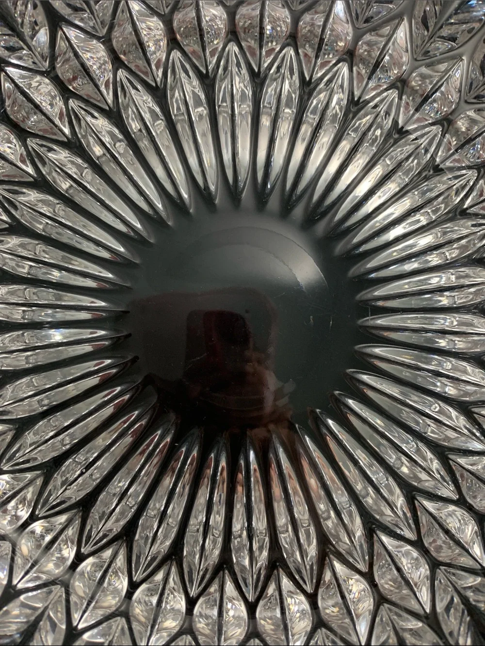 Gorham  Althea Cut pattern Clear Crystal HEAVY NWOT
